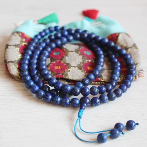 Lapis Lazuli 8mm Prayer Beads