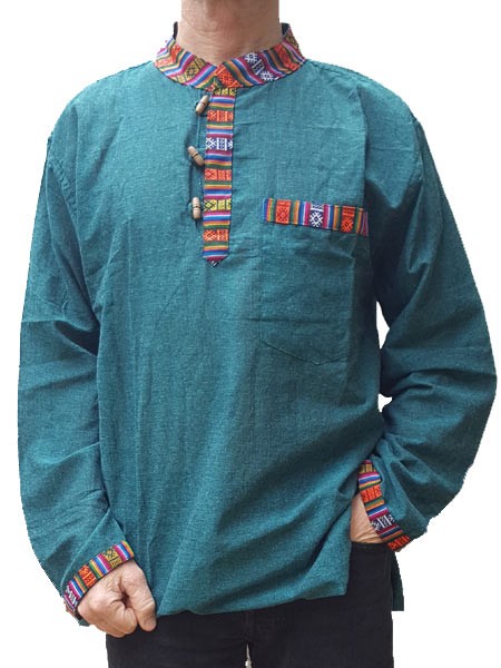 Fair trade grandad shirts
