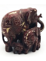 Resin Elephants