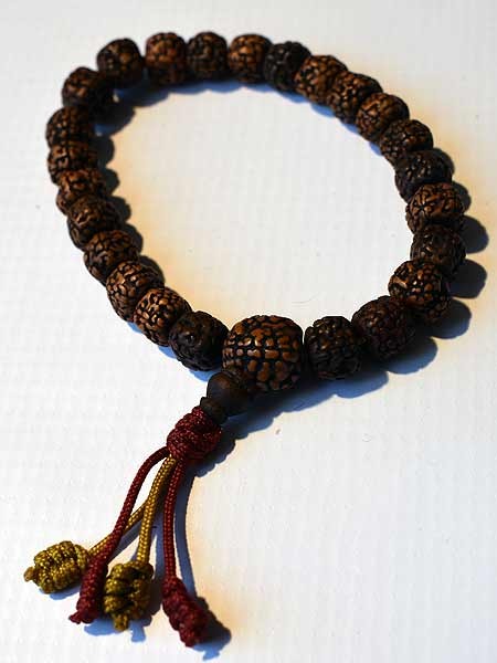 Rudraksha mala bracelet