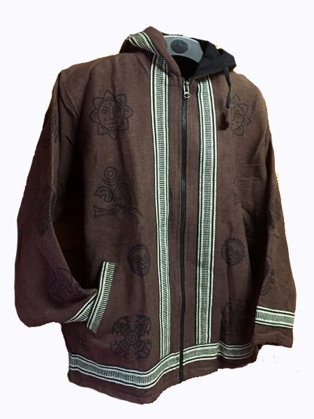 Heavy cotton jacket-brown