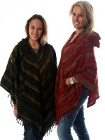 Himalayan shawl poncho